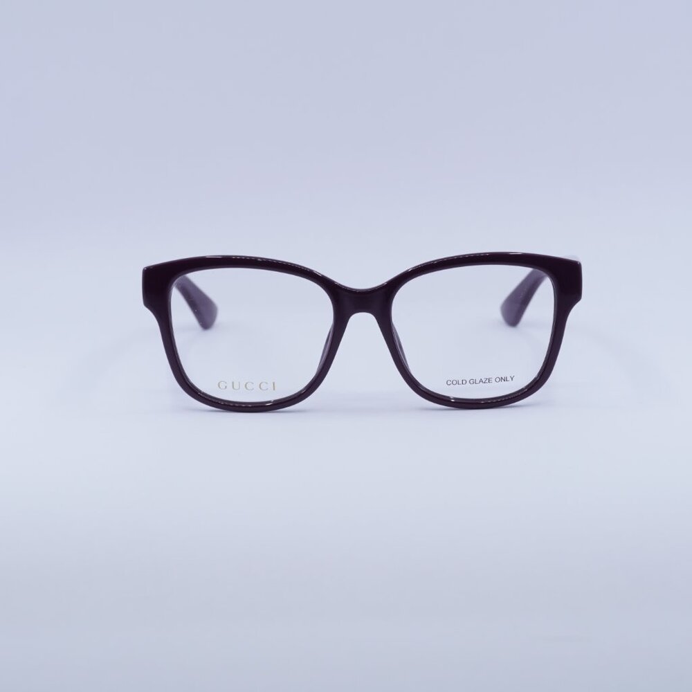 🕶️ New Gucci GG1340O 004 Eyeglasses - Burgundy Frame - Picture 2 of 10